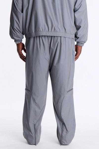 Baggy Reflective Zip Pant - Silver