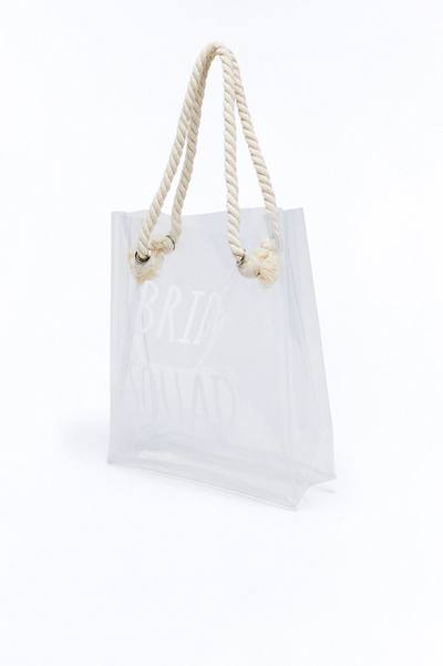Bride Squad Clear Tote - Clear
