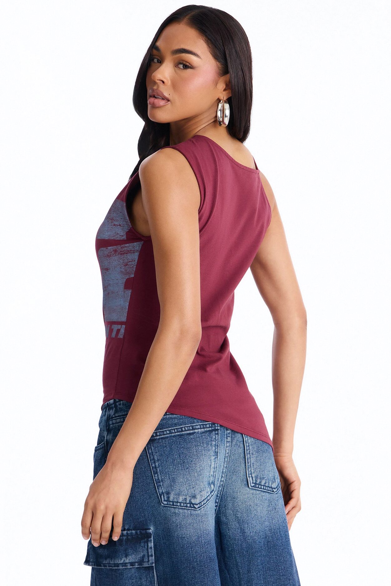 82 Hot Intentions Tank - Wine