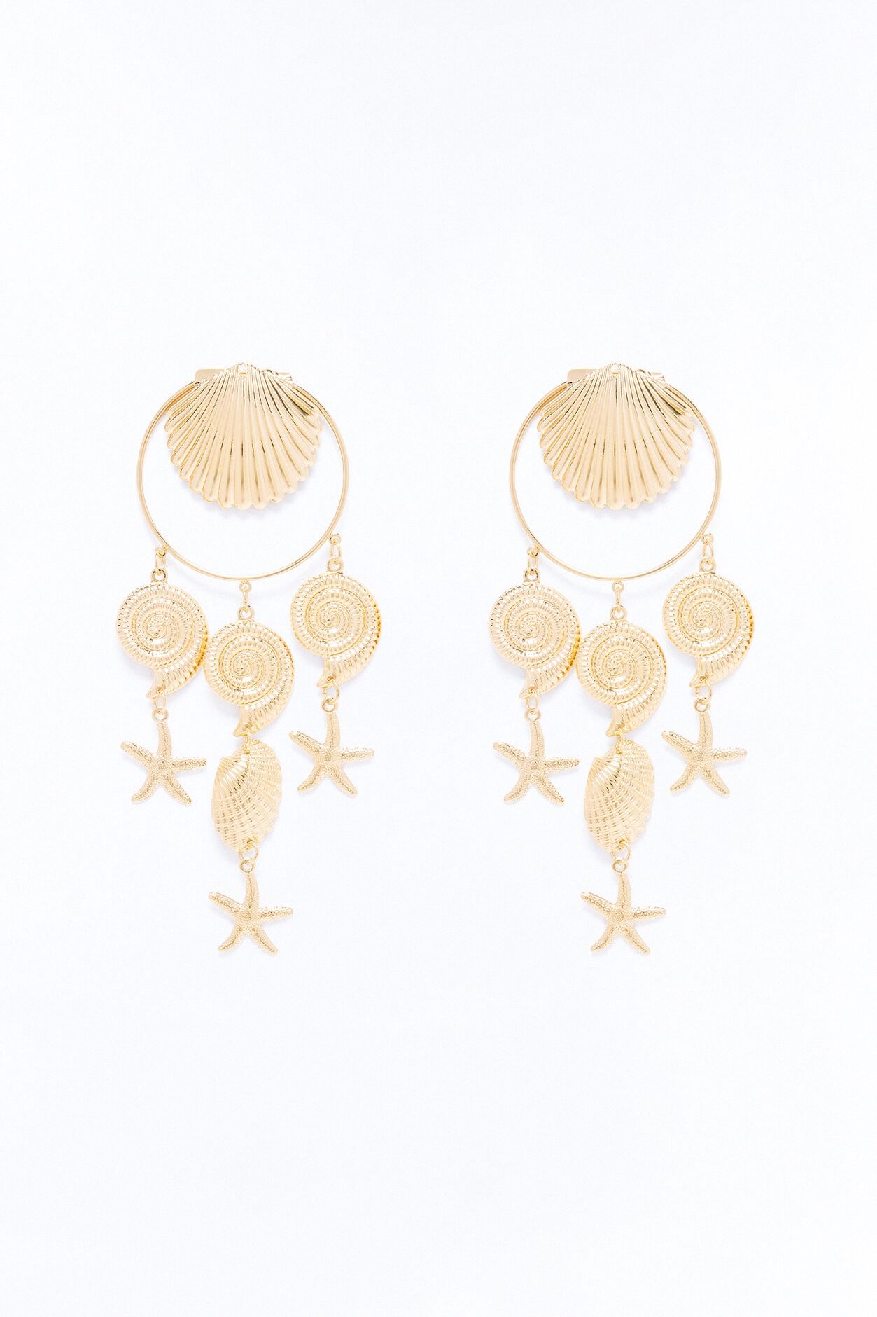 Maui Paradise Drop Earrings - Gold