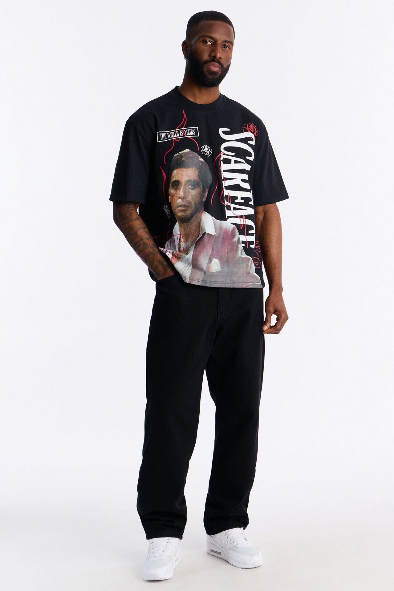Scarface Always Tell The Truth Short Sleeve Tee - Black