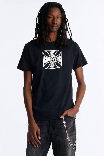 West Coast Choppers Icon Puff Print Short Sleeve Tee - Black