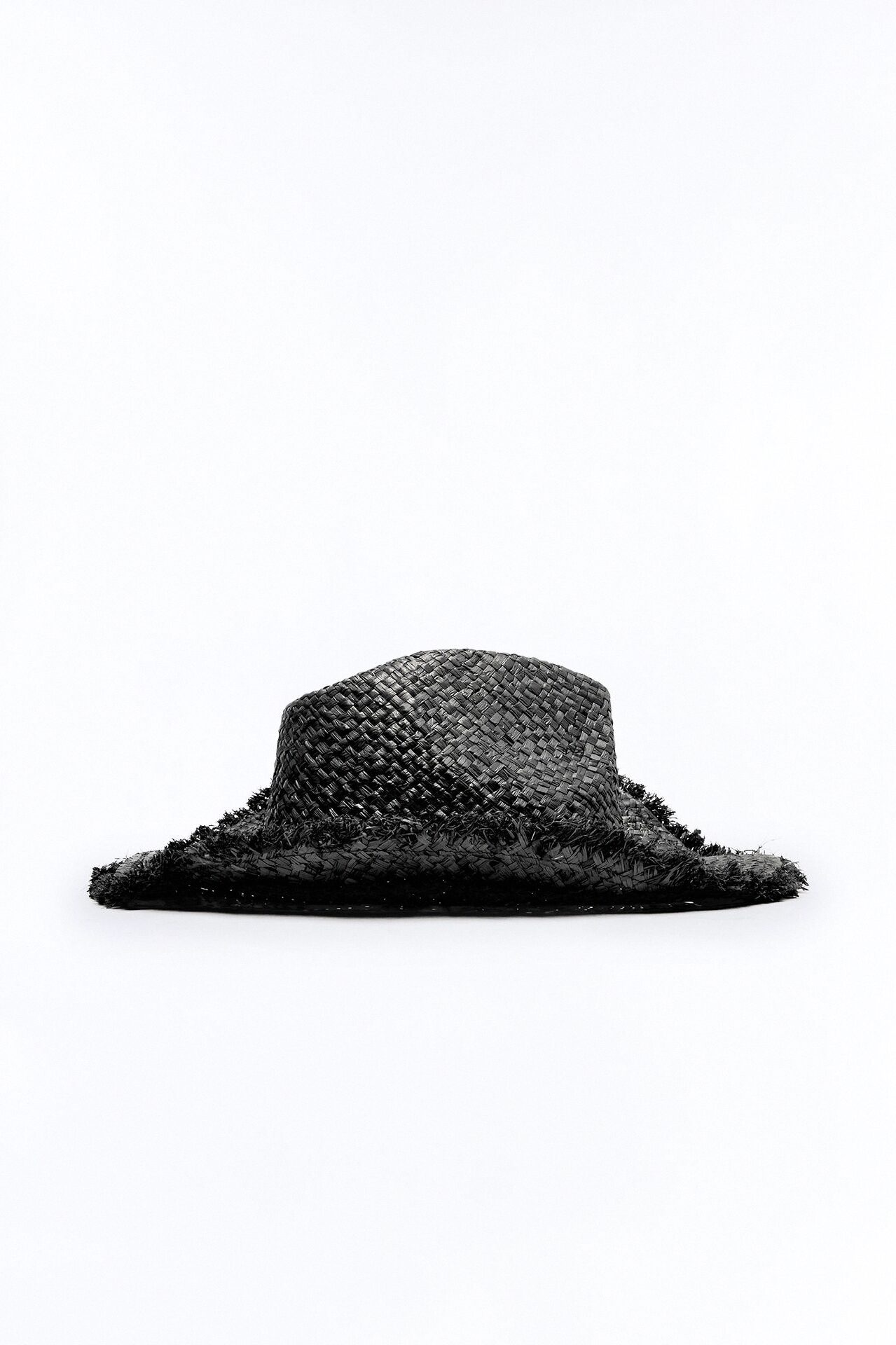 High Noon Straw Cowboy Hat - Black