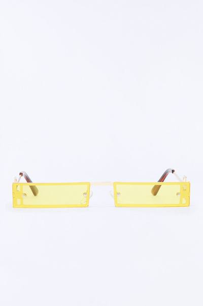 Brighten Up My Day Sunglasses - Yellow
