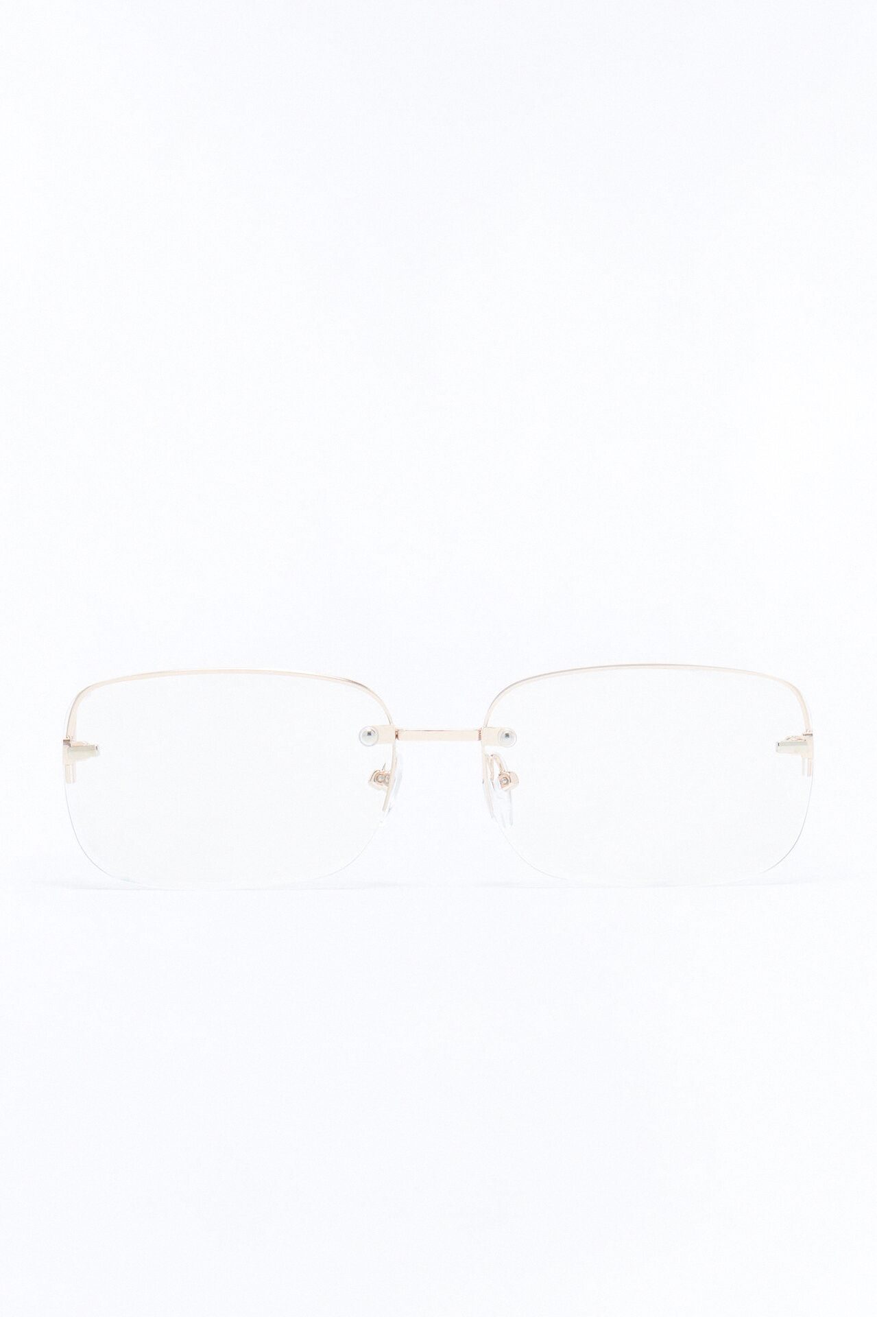 Seeing Double Sunglasses - Clear/Gold