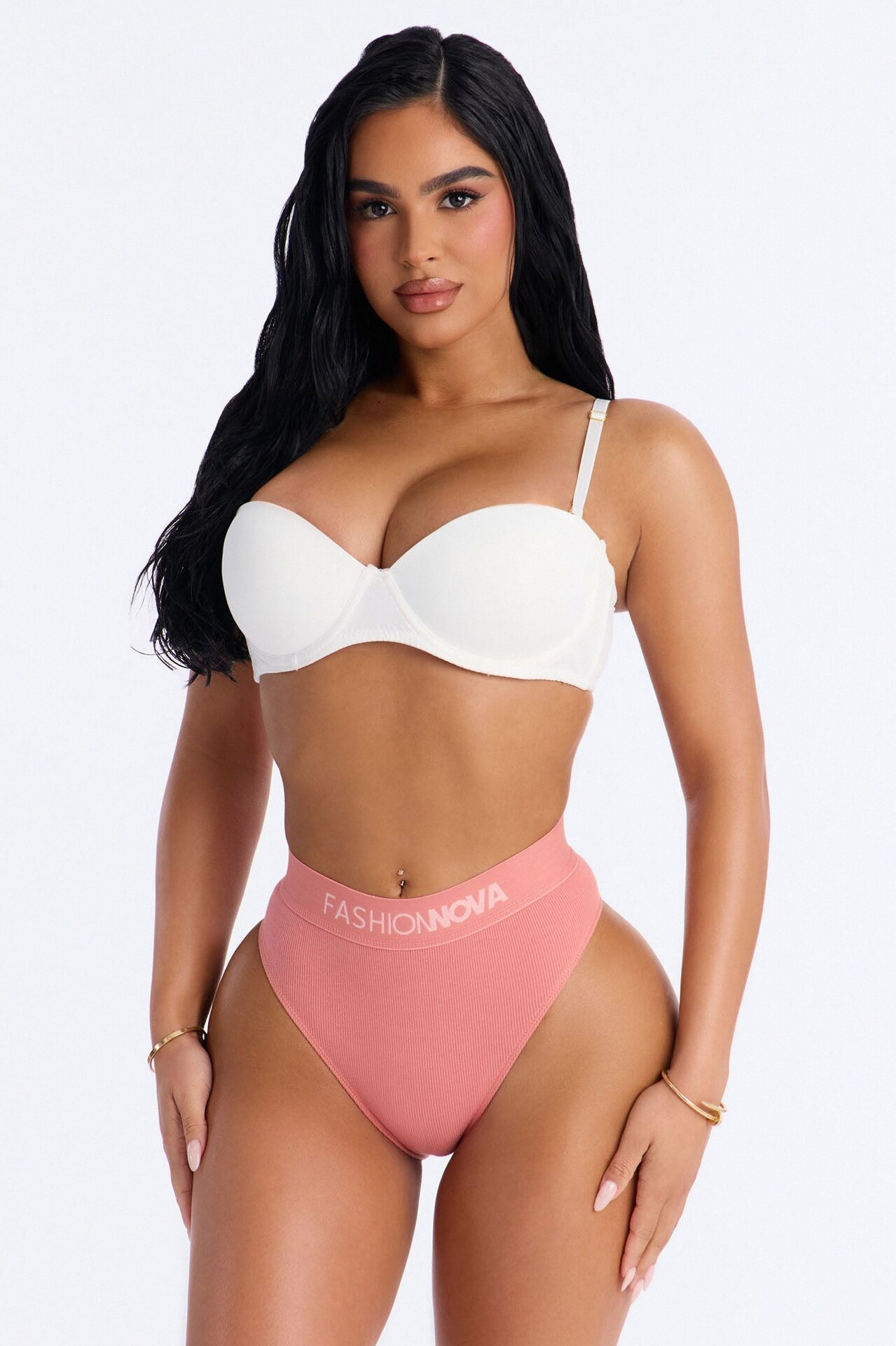 FN Mood Cotton Ribbed Hipster Panty - Terracotta