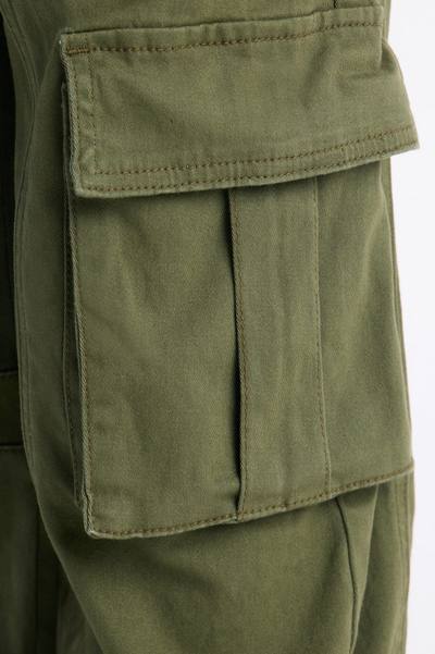 Mini Portland Washed Cargo Pant - Green