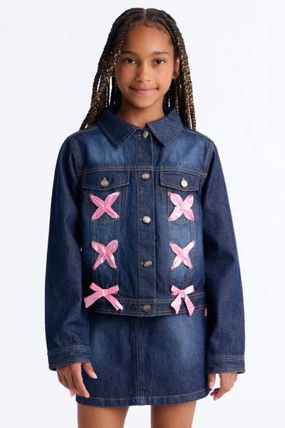Mini Wildest Dreams Denim Jacket - Dark Wash