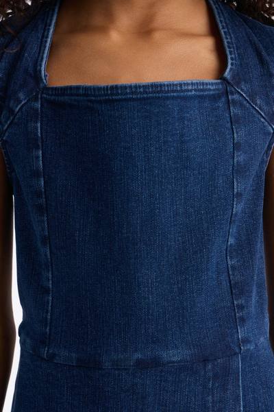Mini Violeta Denim Romper - Dark Wash