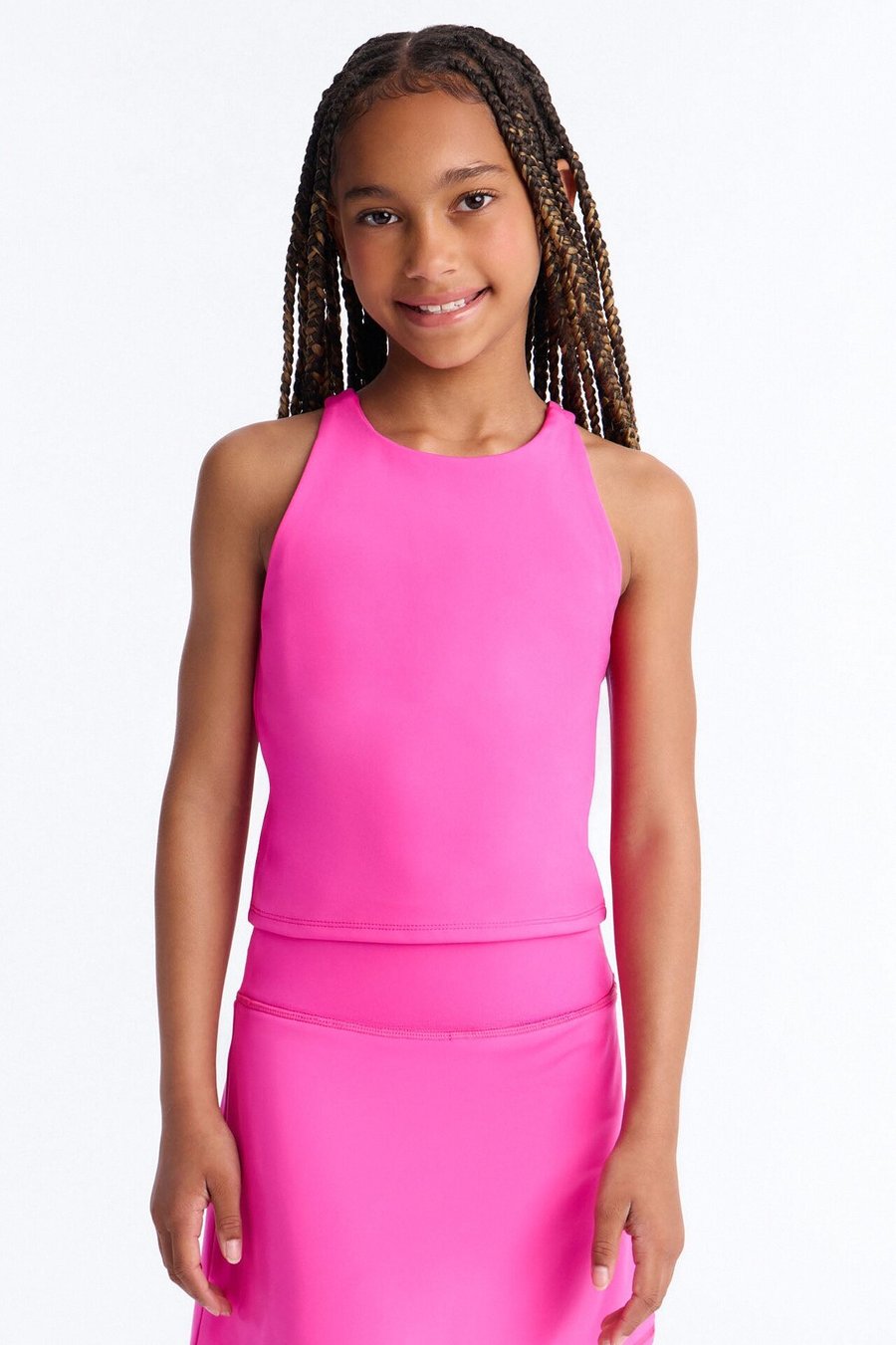 Mini Made Up My Mind Sportscore Racerback Tank Top - Pink