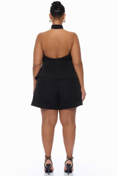 Timeless Touch Short Set - Black