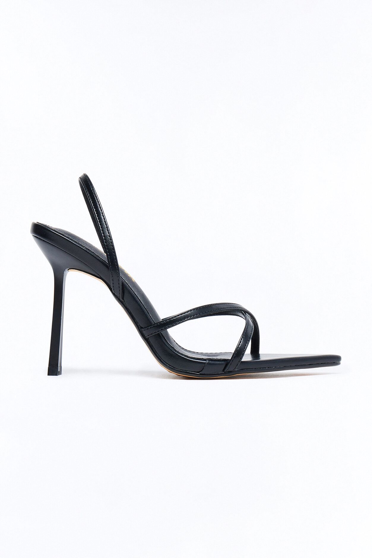 Annalise Stiletto Slingback Heels - Black