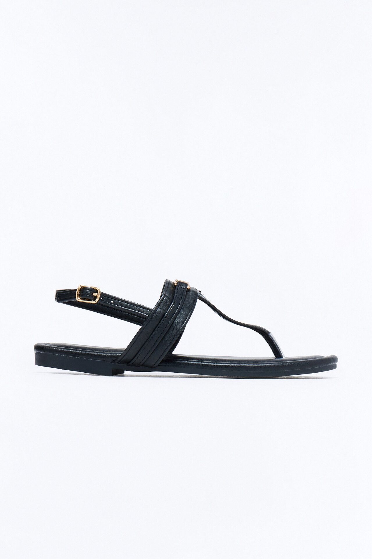 Rani Hardware Sandals - Black