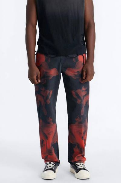 Straight Lava Jean - Red