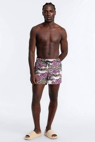 Safari Remix Swim Trunk 4″ - Multi Color