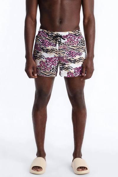 Safari Remix Swim Trunk 4″ - Multi Color