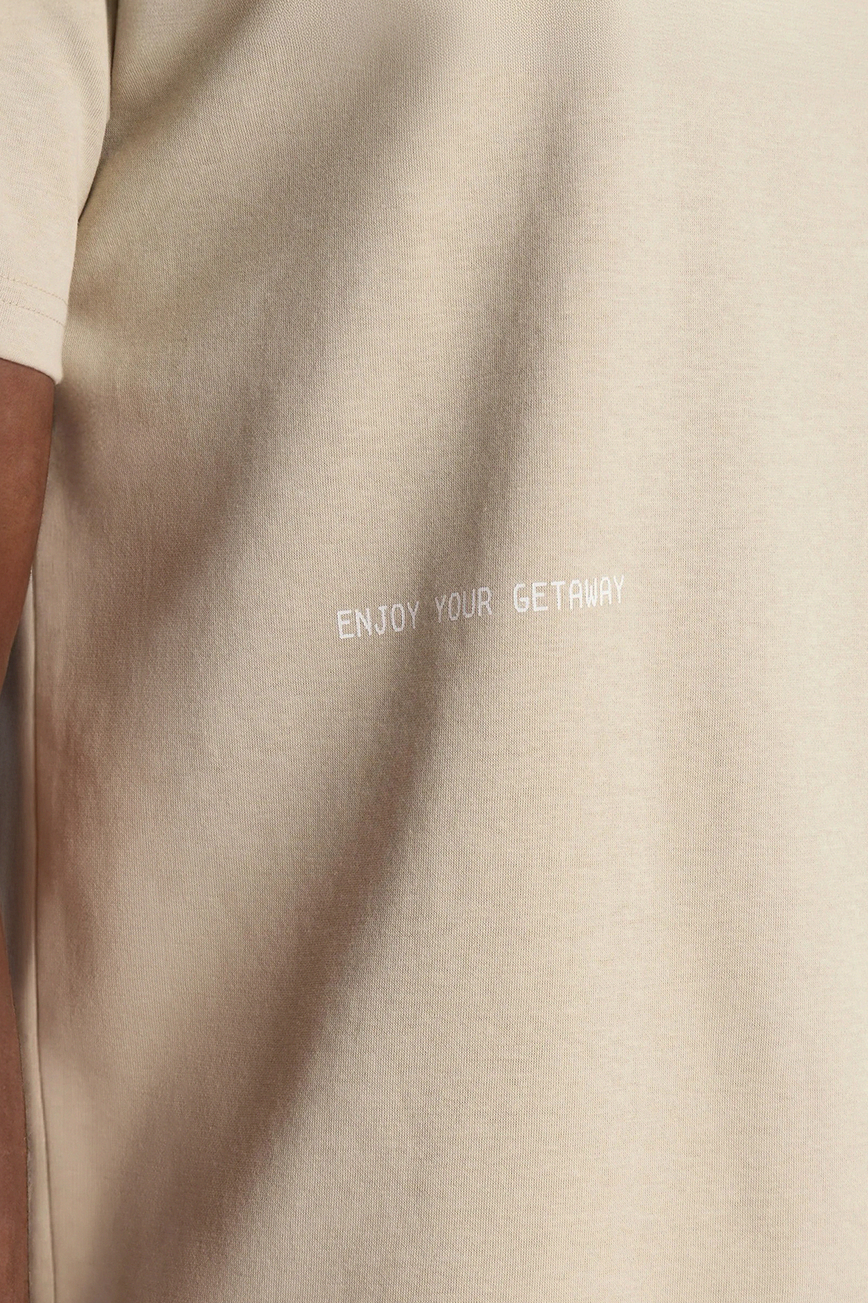 Hustle By Any Means Short Sleeve Tee - Khaki