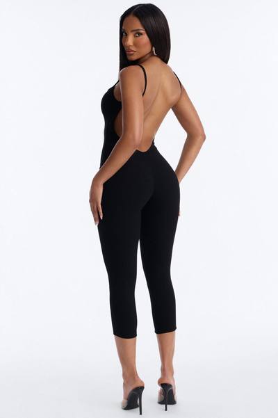 Chelsea Snatched Jumpsuit - Black