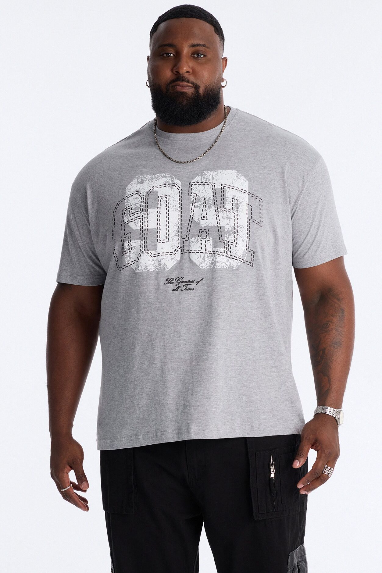GOAT 99 Short Sleeve Tee - Grey