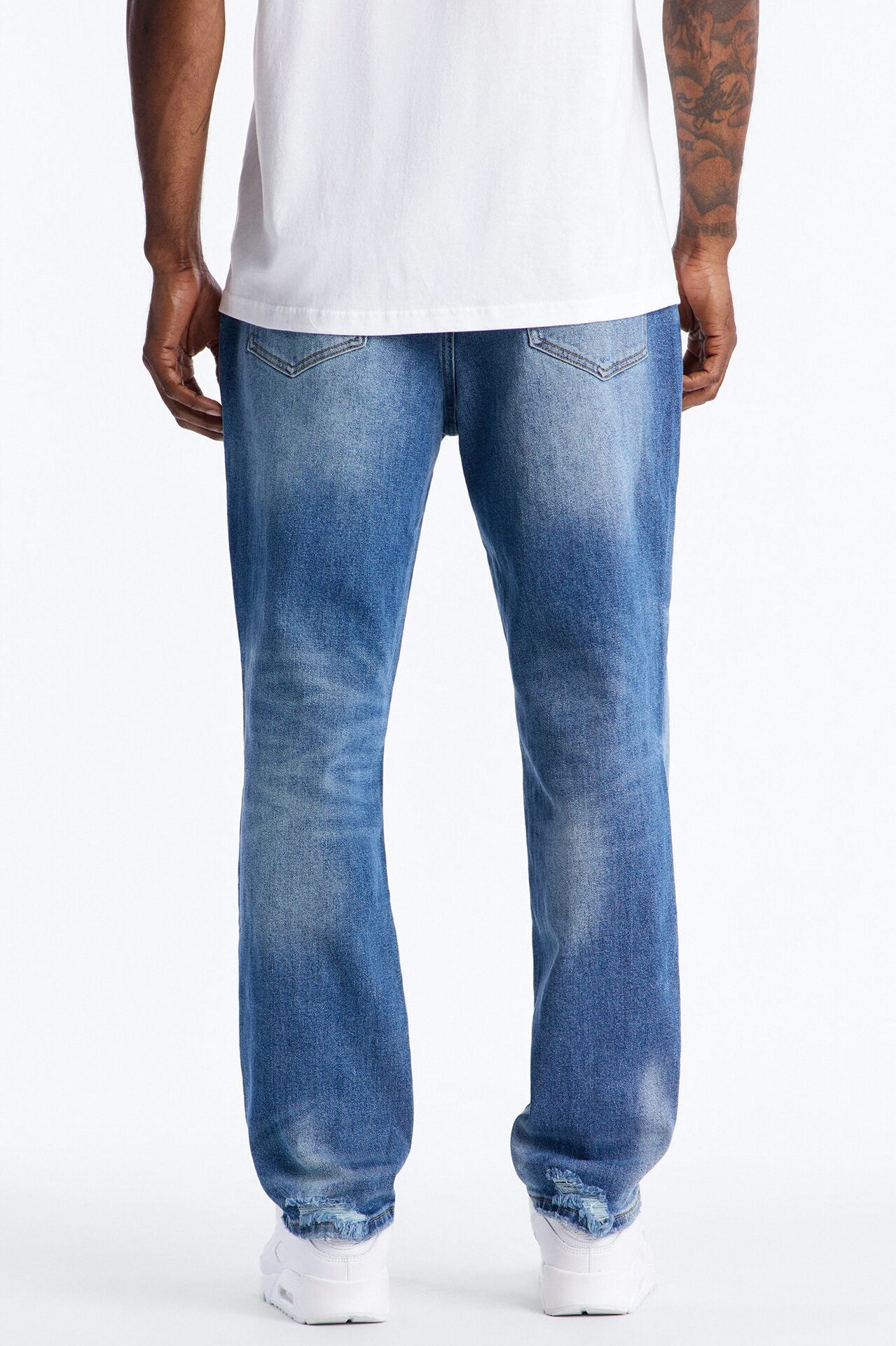 Got You Distressed Slim Jeans - Dark Wash