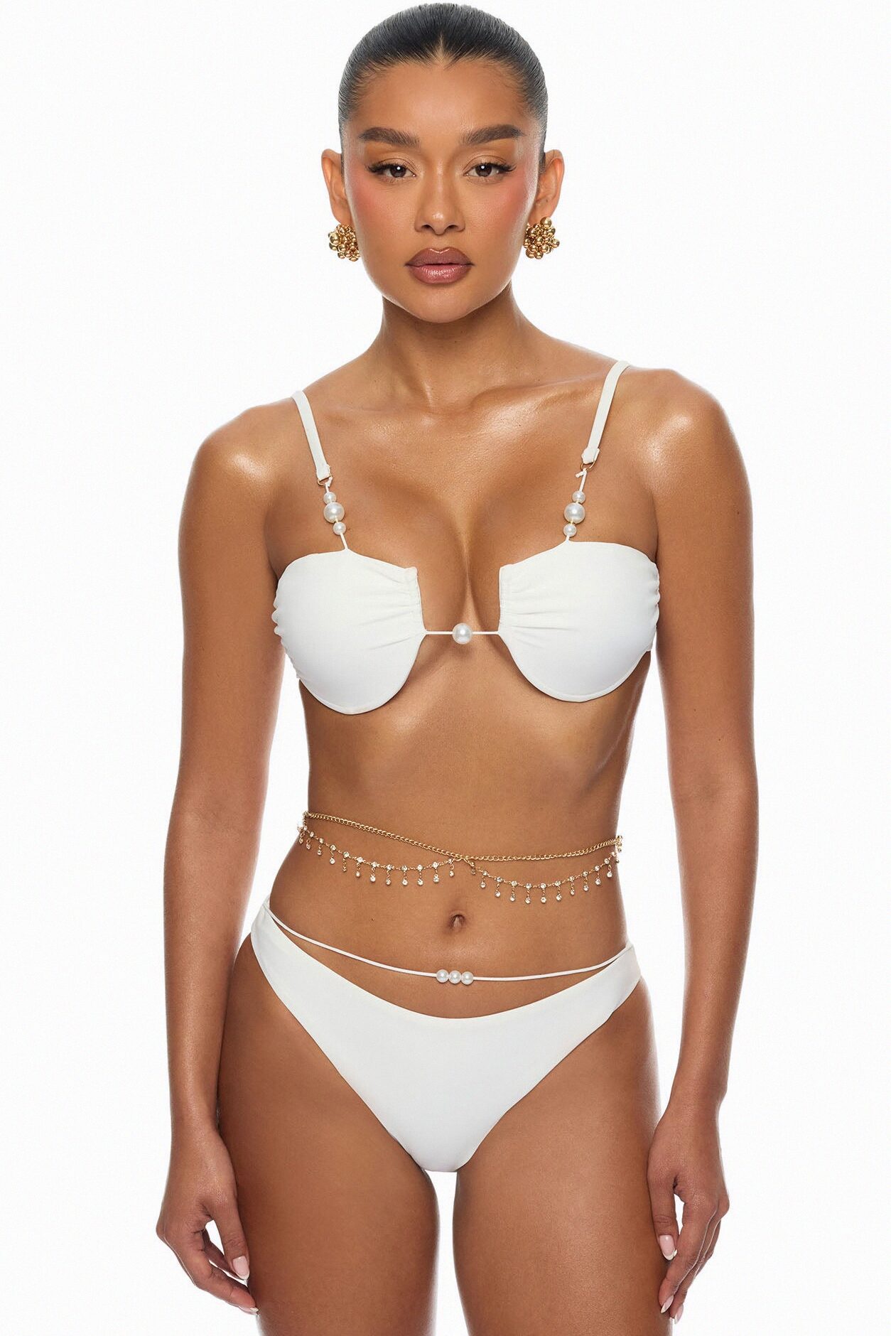 Rainfall Belly Chain - Gold