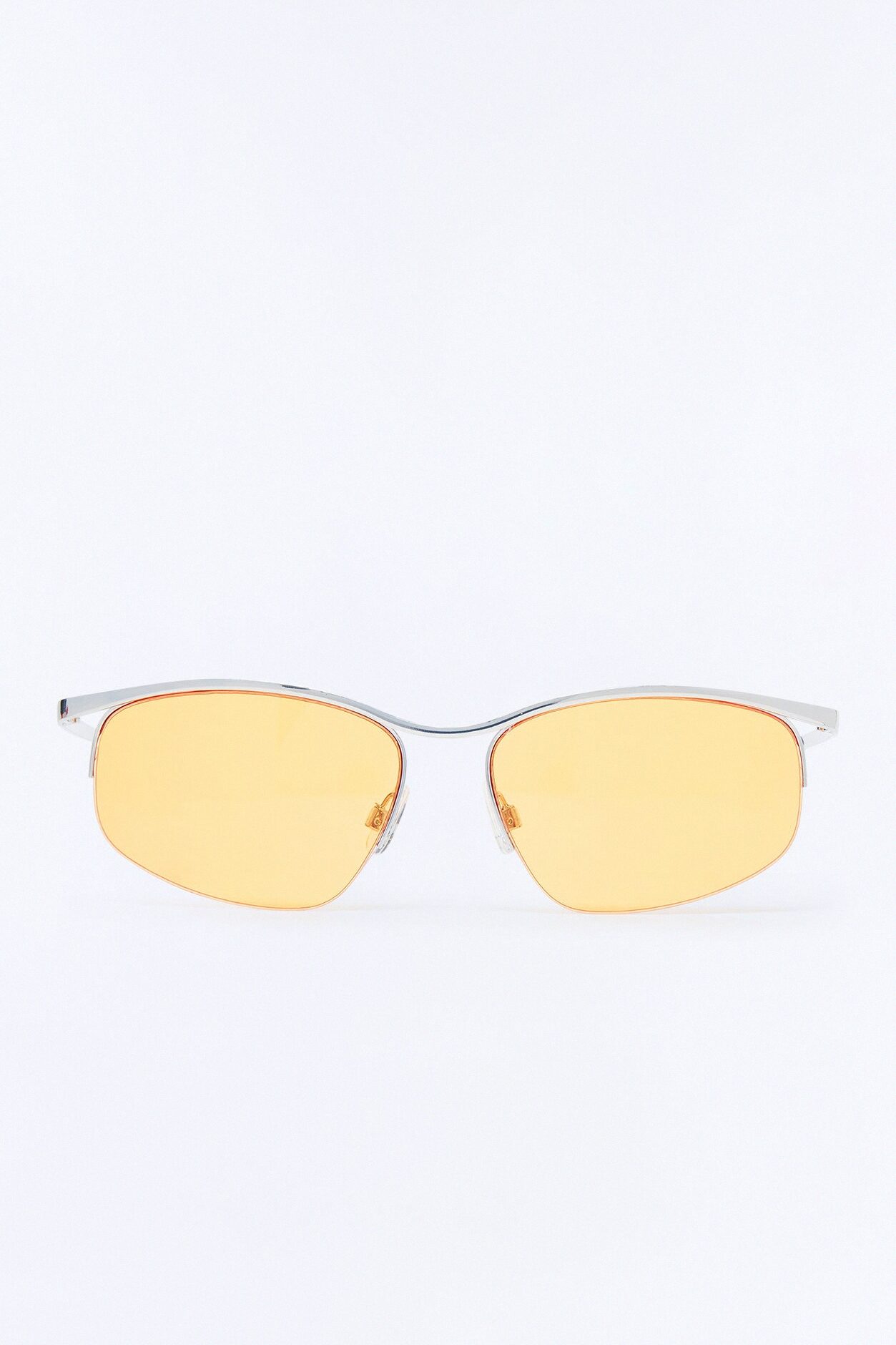 Keeping Sanity Sunglasses - Orange/Silver