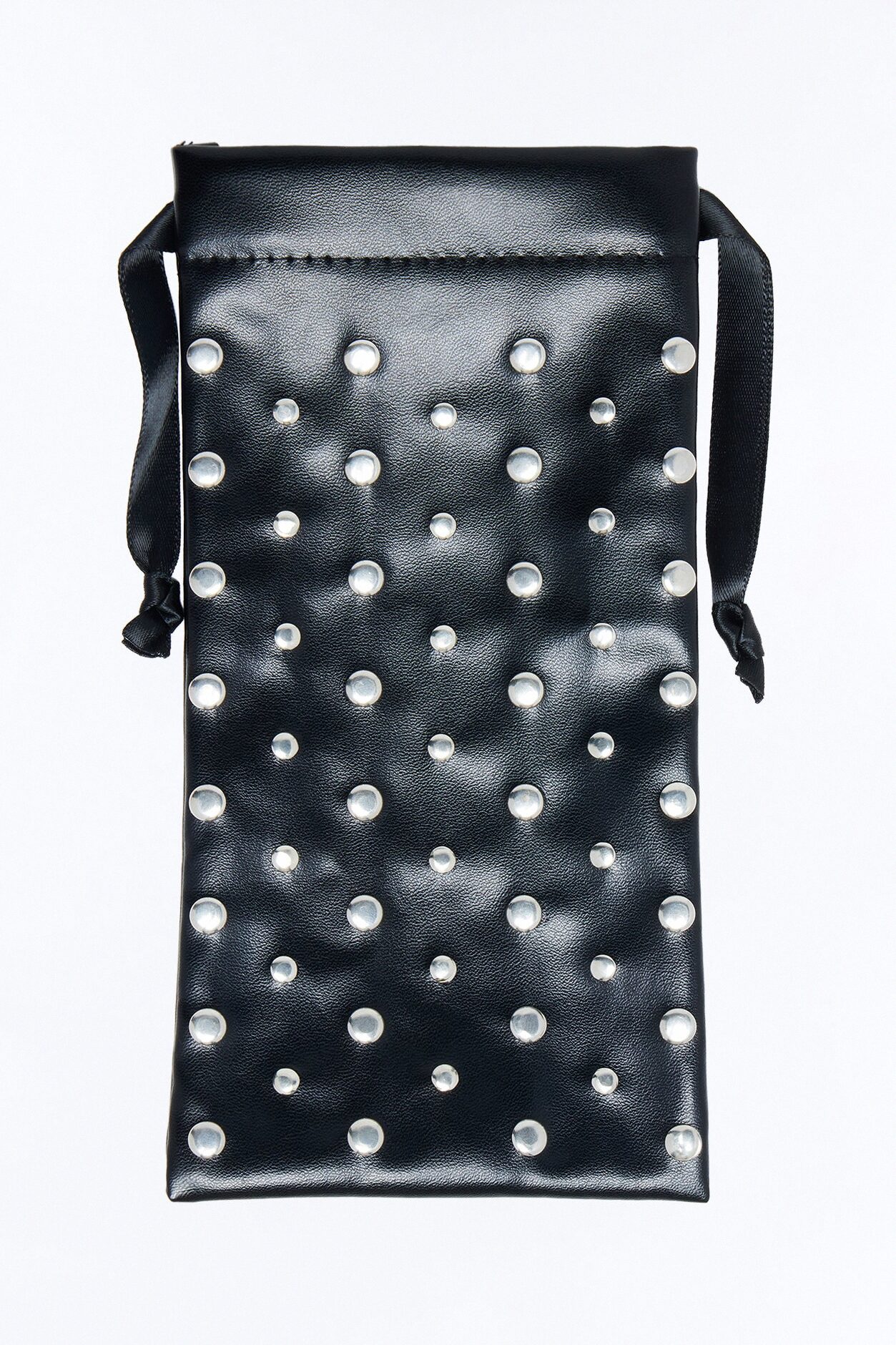 Sun And Studs Sunglass Case - Black/Silver