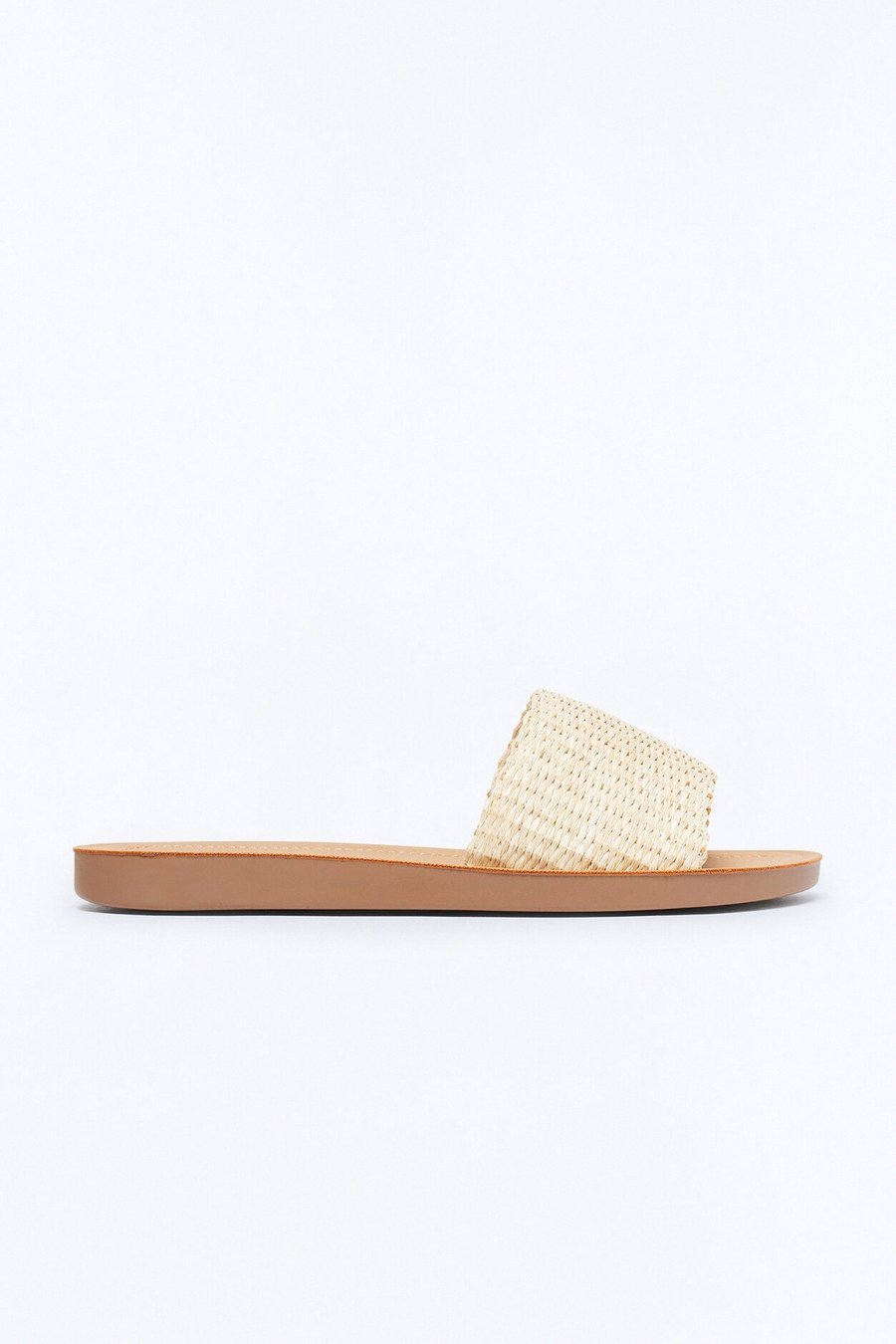 Janie Flat Sandals - White/combo