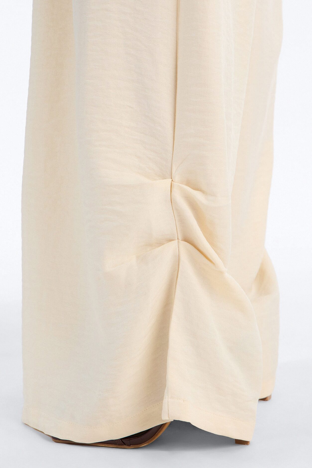 Sofie Cowl Wide Leg Jumpsuit - Yellow