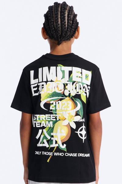 Mini For Those Who Chase Dreams Short Sleeve Front/Back Tee - Black