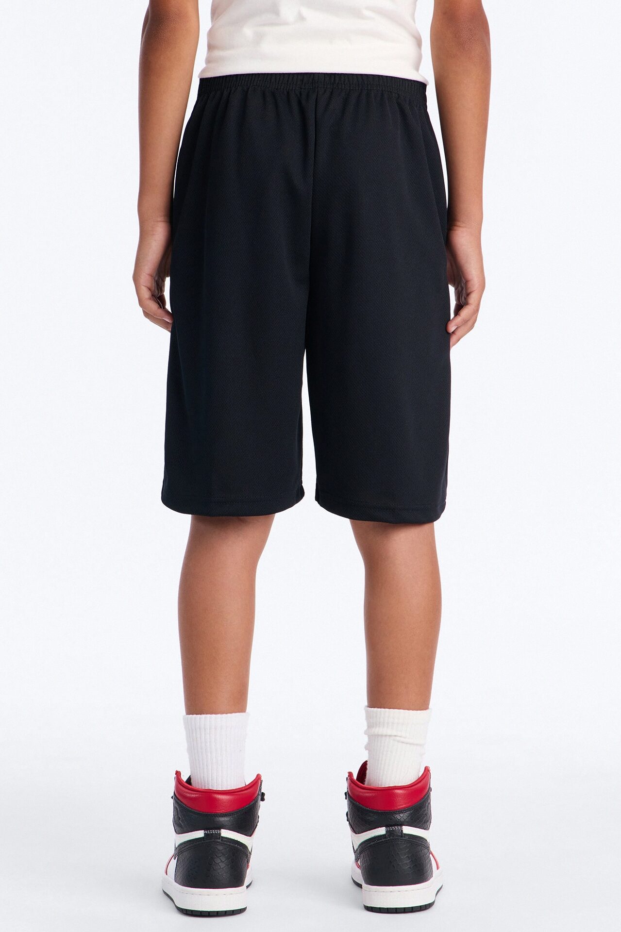 Mini Number 23 Mesh Shorts - Black