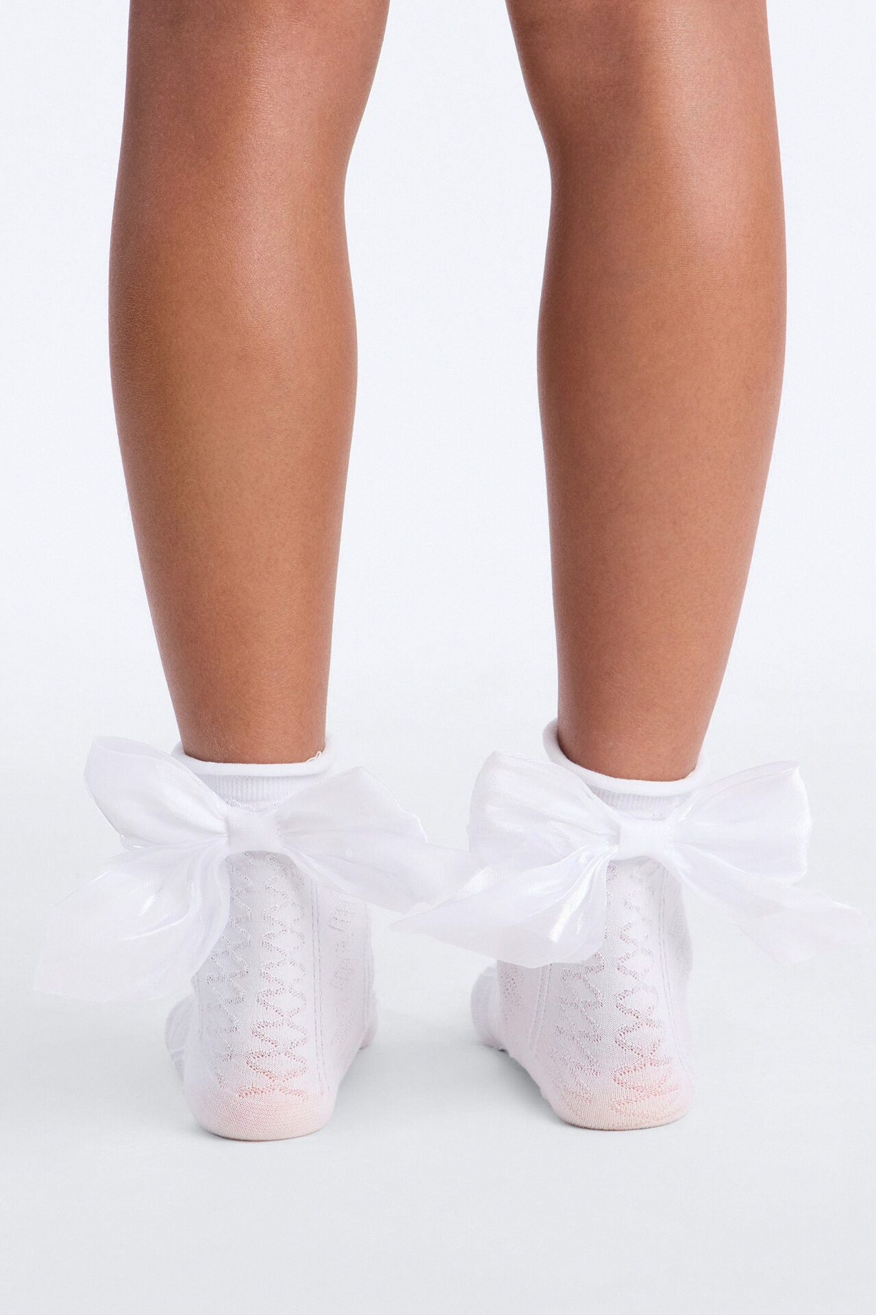 Mini Coquette Cutie Socks - White