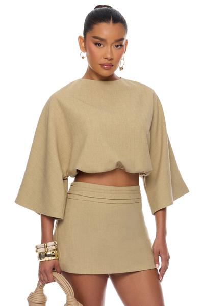 Zelara Skort Set - Khaki