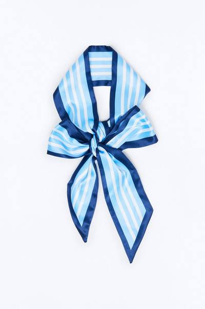 The Slim Edit Neck Tie - Blue/combo