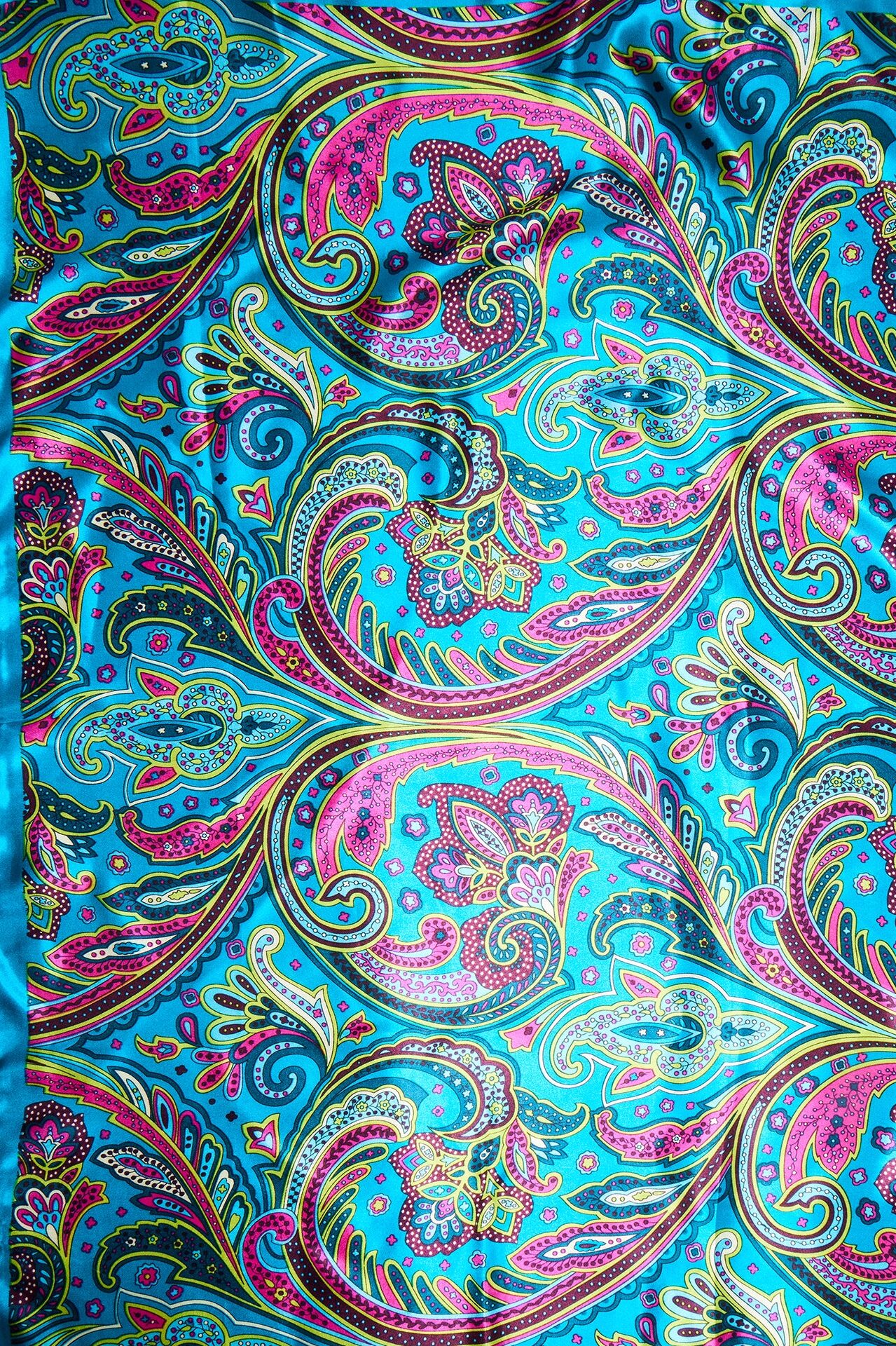 Lilly Paisley Head Scarf - Multi Color