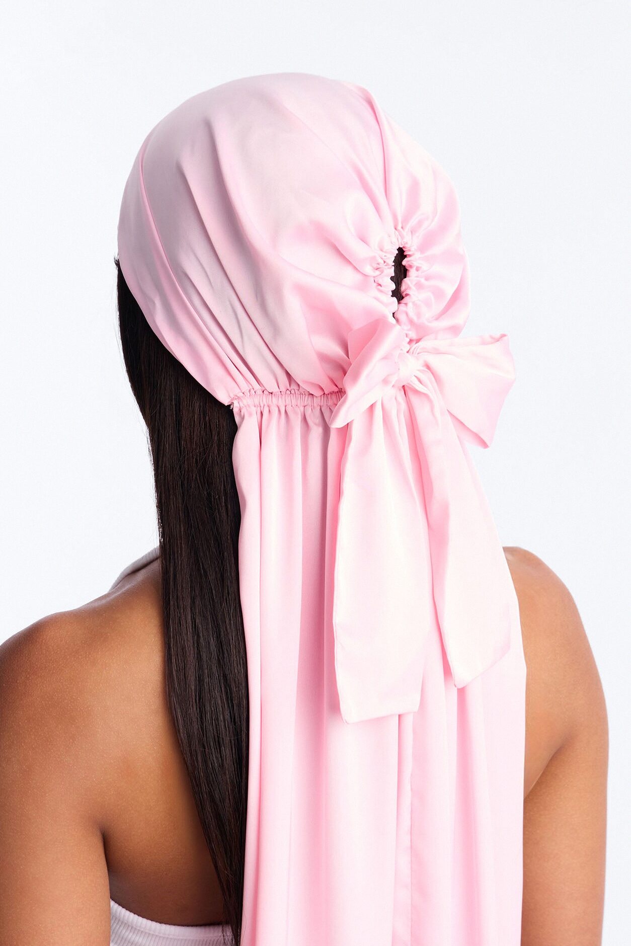 She Is A Wave Oversized Durag - Pink