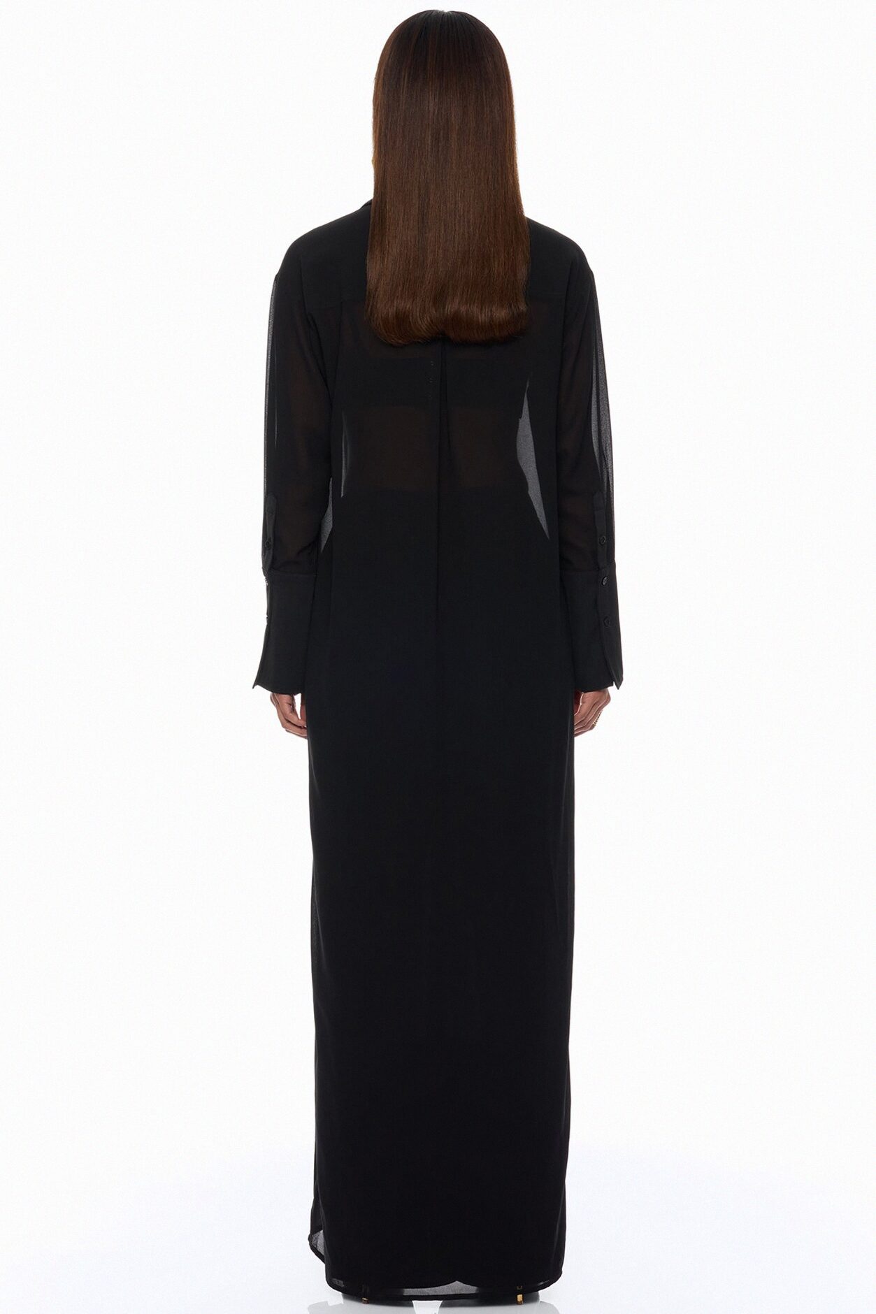 As Cool As Me 3 Piece Chiffon Pant Set - Black