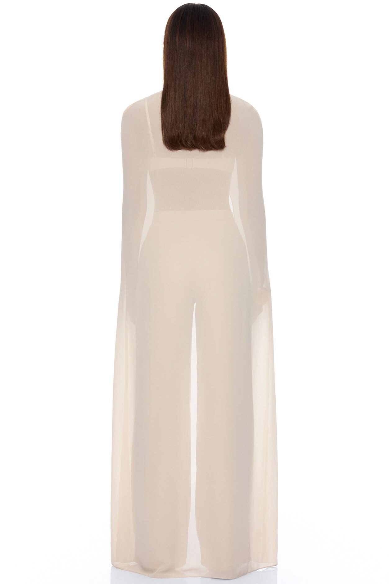 Alessandra Draped Pant Set - Natural