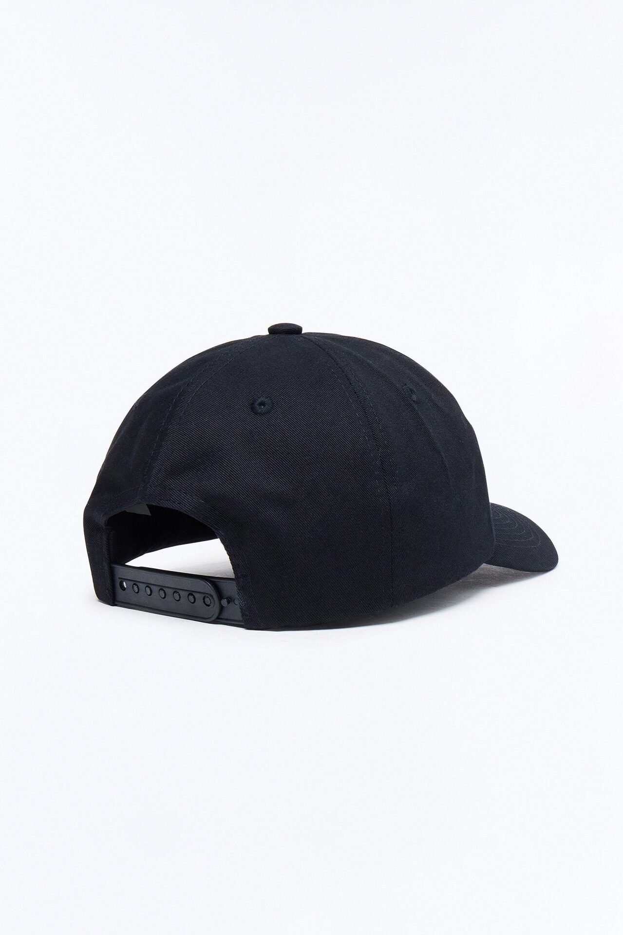Lightning Cotton Twill Unstructured Snapback Hat - Black