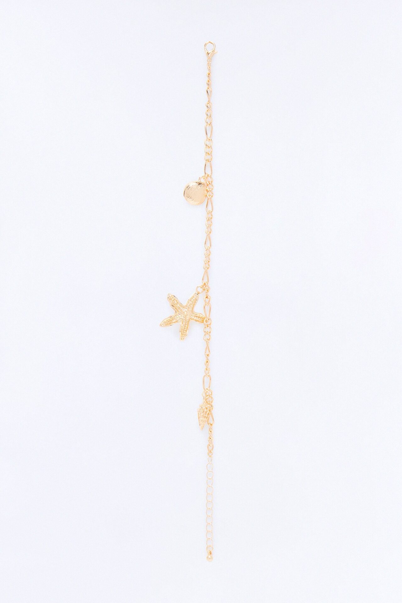 It's A Shellebration Anklet - Gold