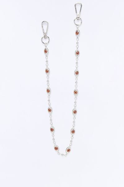 All-Seeing Eyeball Pant Chain - Silver