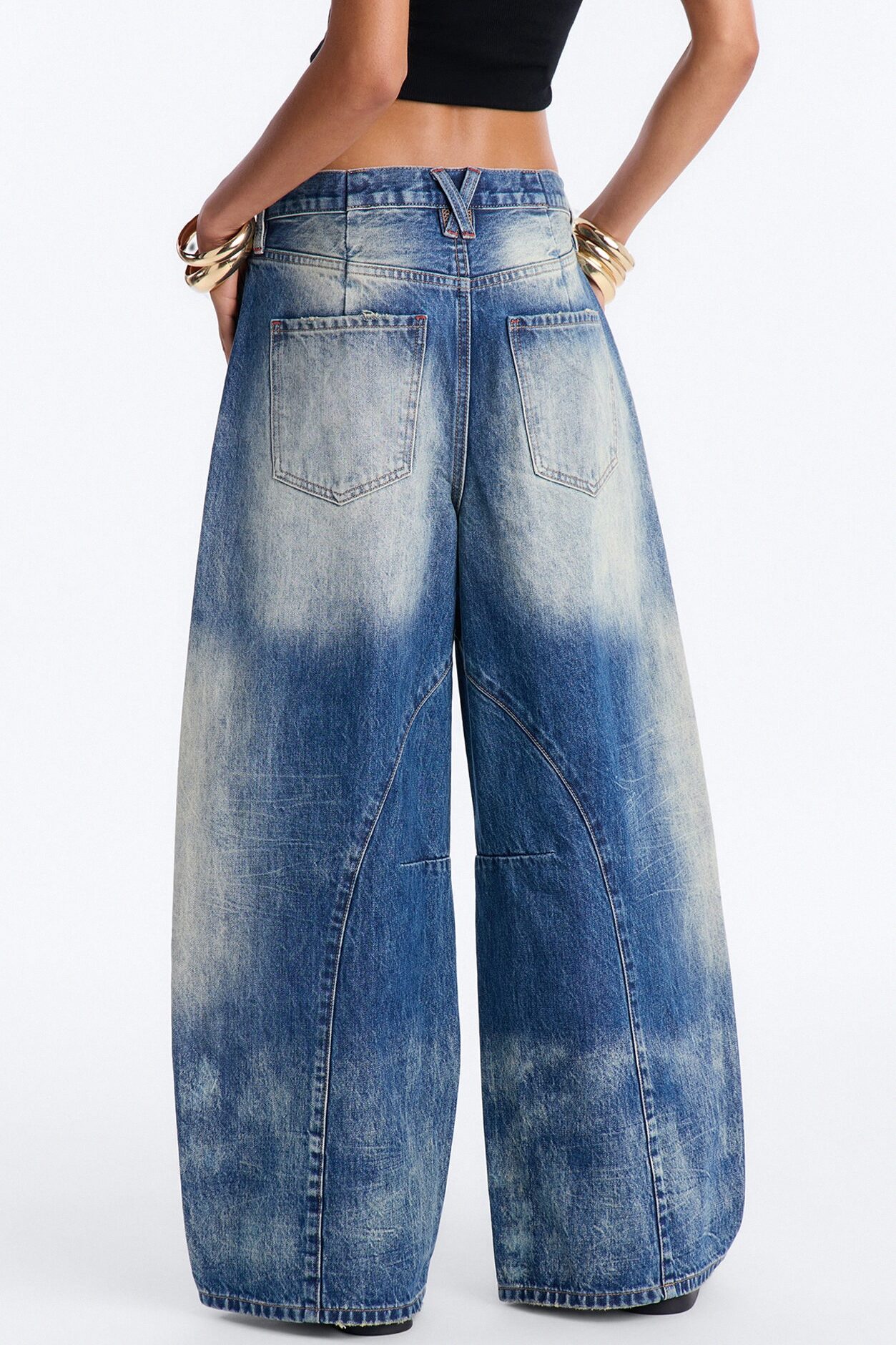 La Brea Premium Washed Jeans - Vintage Wash