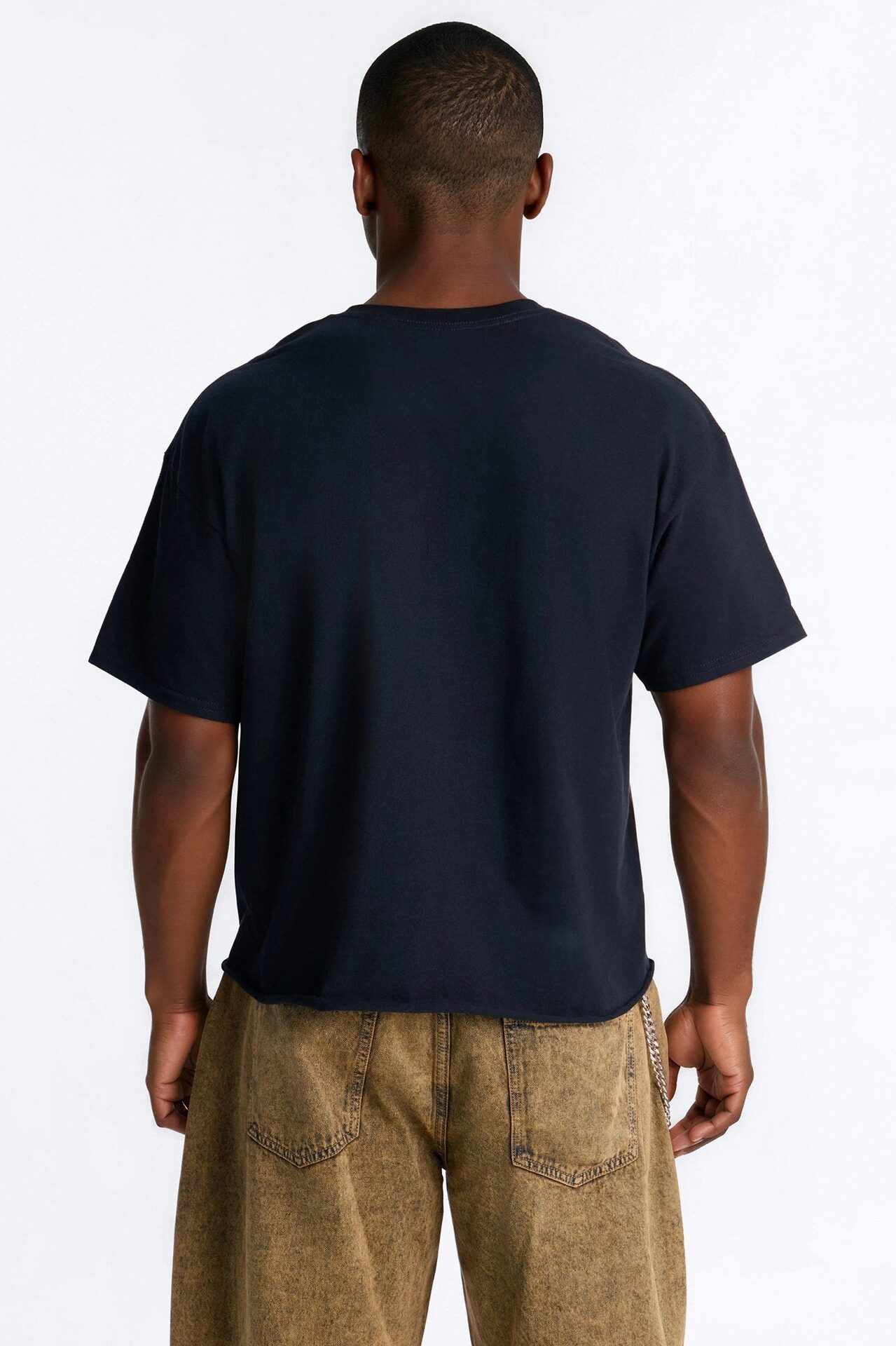 Street Fighter Cammy Delta Red Boxy Short Sleeve Tee - Black