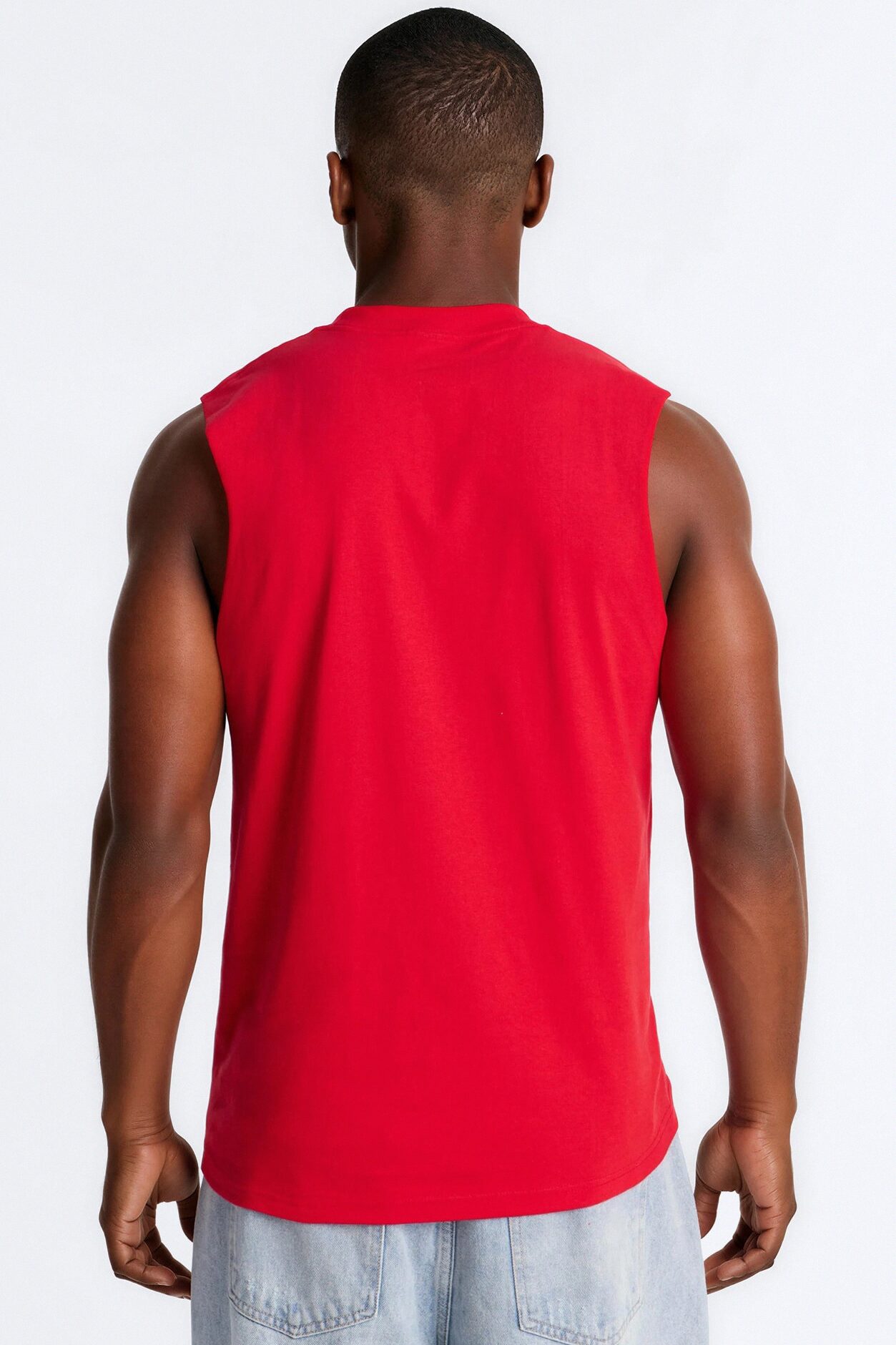 Osaka Japan Muscle Tee - Red