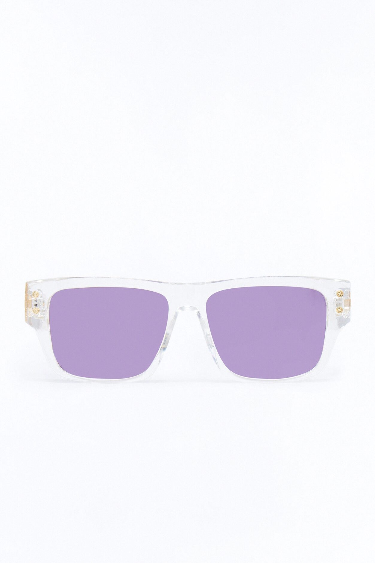 Industrial Insight Square Sunglasses - Clear