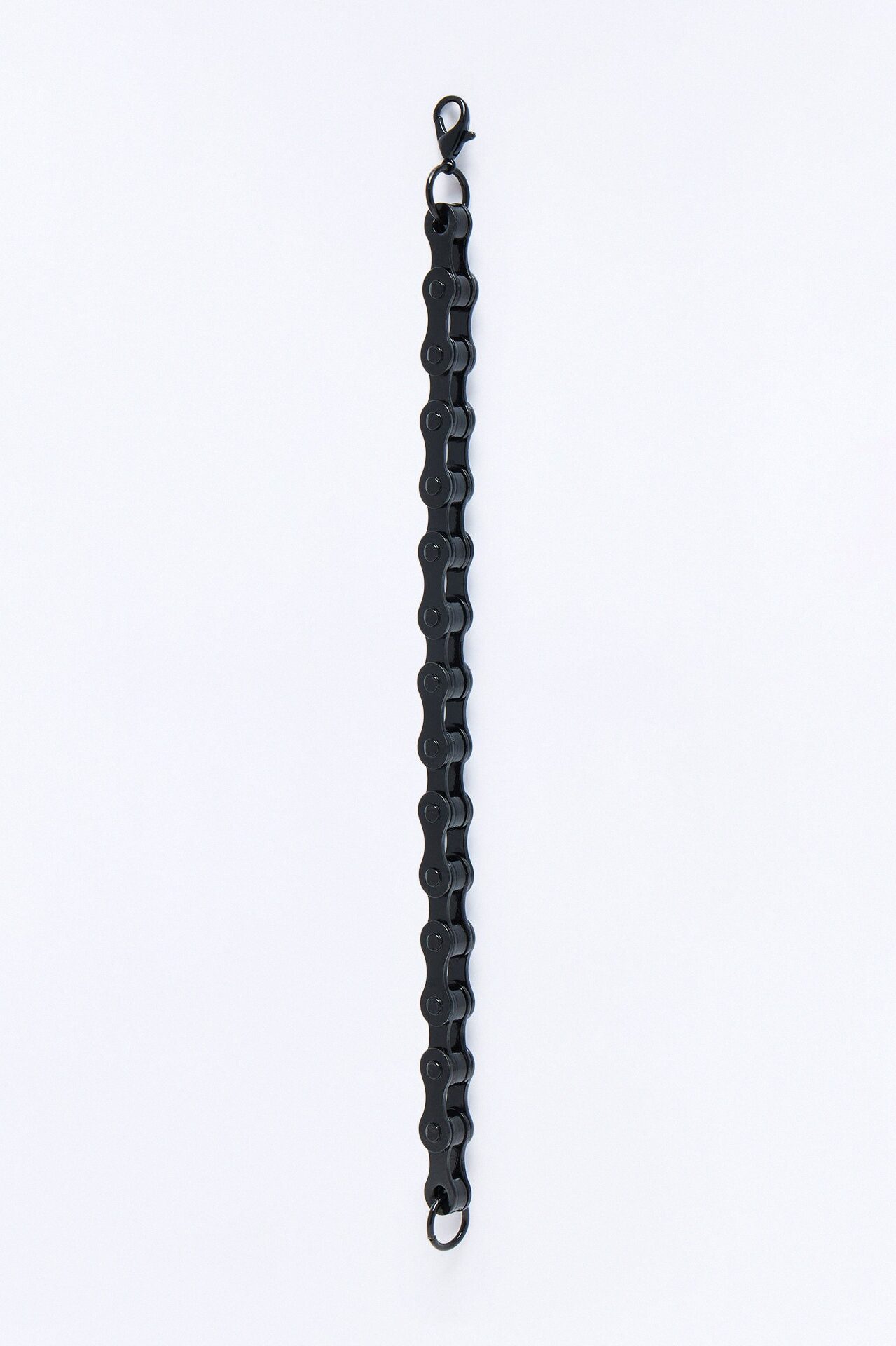 Midnight Ride Bike Chain Link Bracelet - Black