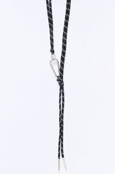 Traveling Nomad Bolo Necklace - Black