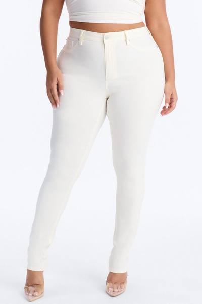 Tall Hyperstretch Skinny Pants - Ivory