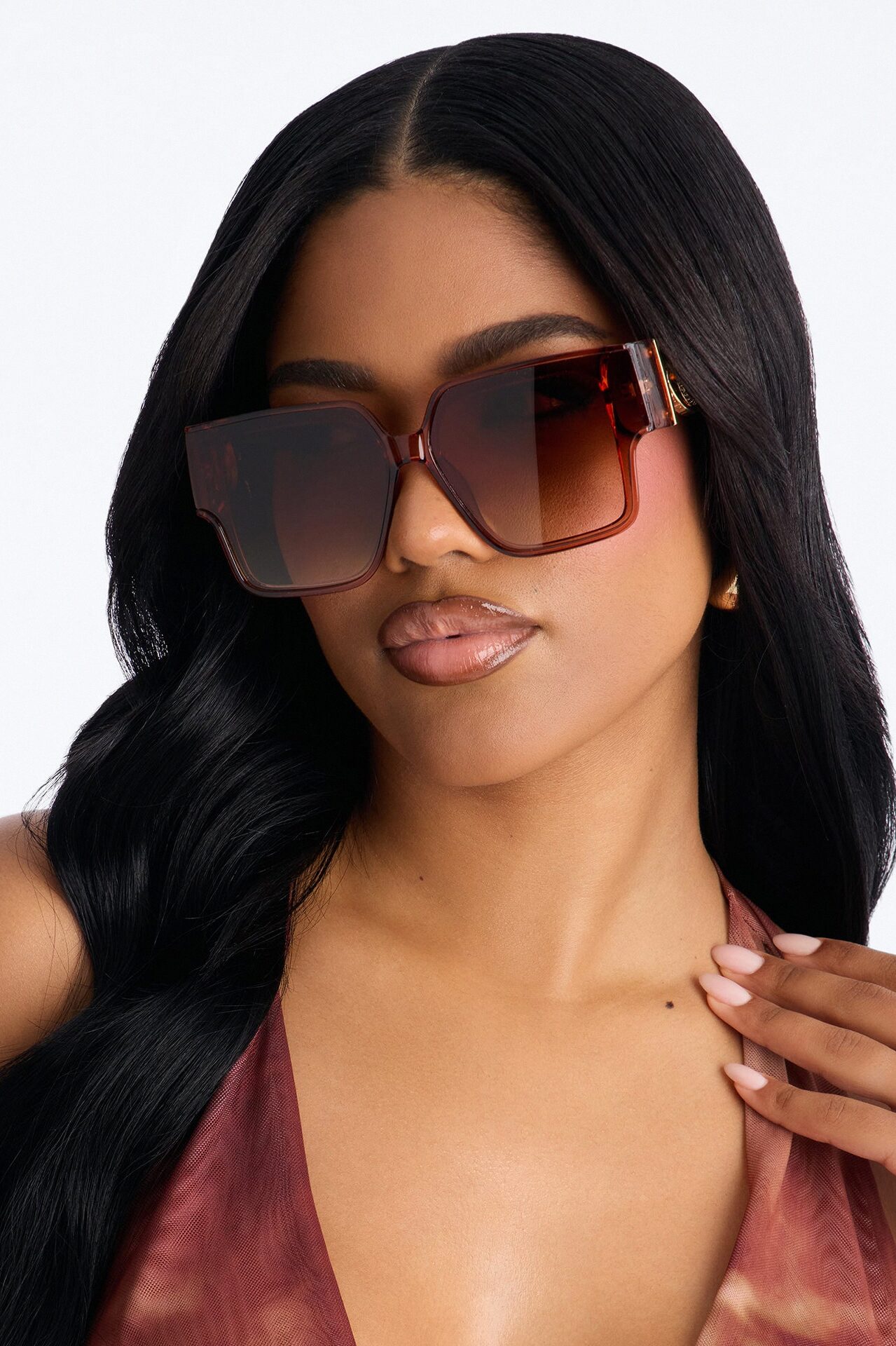 Fierce Vison Sunglasses - Brown