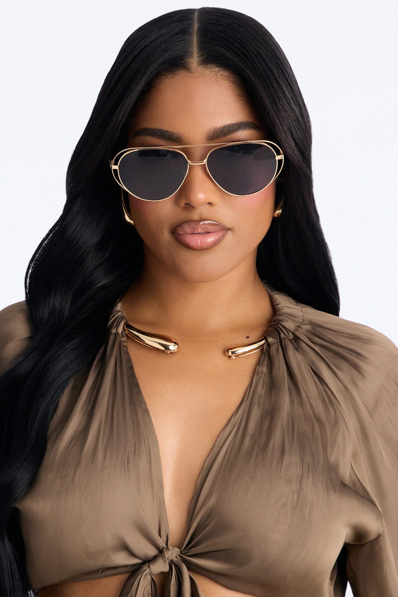Head Rush Sunglasses - Gold